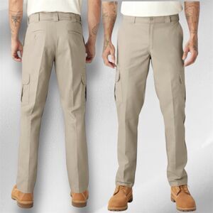 Dickies Flex Slim Fit Men’s W32 L32 Straight Leg Wrinkle Resistant Cargo Pants